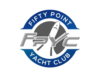 Fifty Point Yacht Club logo design by dshineart