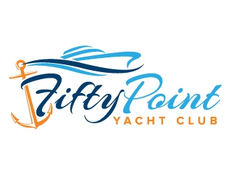 Fifty Point Yacht Club logo design by jaize