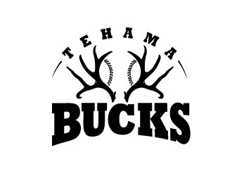 Tehama Bucks logo design by REDCROW