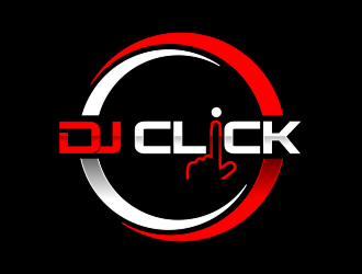 Dj Click logo design by akhi