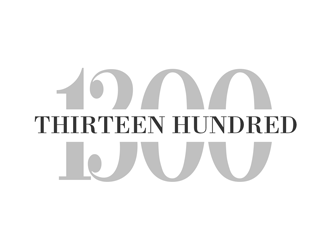 Thirteen Hundred logo design by kunejo
