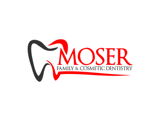 Moser Family & Cosmetic Dentistry logo design by akhi