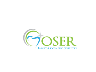 Moser Family & Cosmetic Dentistry logo design by Greenlight