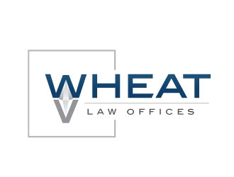 Wheat Law Offices logo design by REDCROW