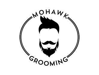 Mohawk Grooming logo design by aldesign