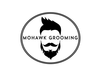 Mohawk Grooming logo design by aldesign