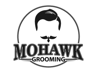 Mohawk Grooming logo design by fastsev