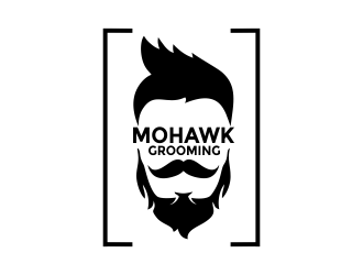 Mohawk Grooming logo design by aldesign
