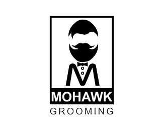 Mohawk Grooming logo design by bougalla005