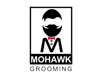 Mohawk Grooming logo design by bougalla005