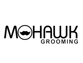 Mohawk Grooming logo design by bougalla005