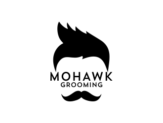 Mohawk Grooming logo design by aldesign
