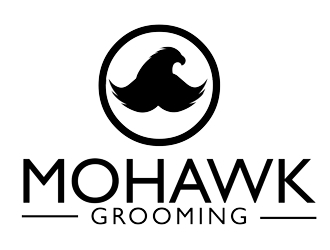 Mohawk Grooming logo design by bougalla005