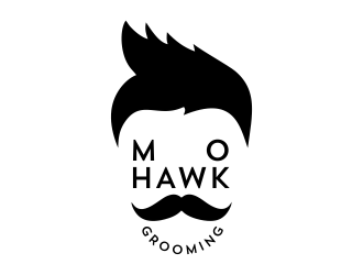 Mohawk Grooming logo design by aldesign