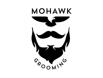 Mohawk Grooming logo design by aldesign