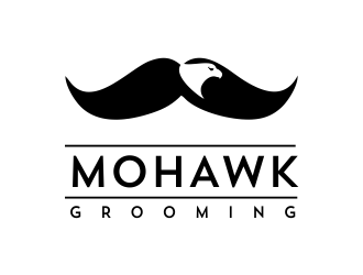 Mohawk Grooming logo design by aldesign