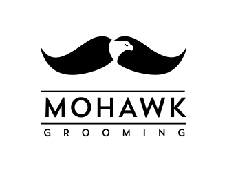 Mohawk Grooming logo design by aldesign
