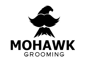 Mohawk Grooming logo design by bougalla005