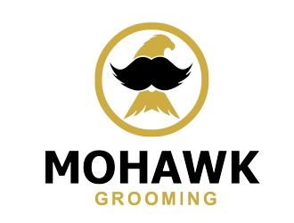 Mohawk Grooming logo design by bougalla005