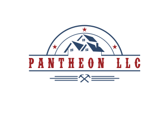 Pantheon LLC logo design by bosbejo