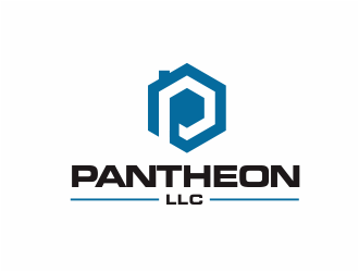 Pantheon LLC logo design by kimora