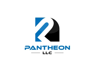 Pantheon LLC logo design by shernievz