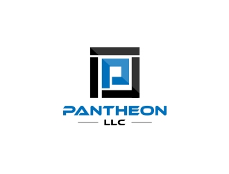 Pantheon LLC logo design by shernievz