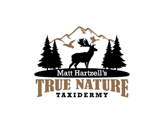 Matt Hartzell’s True Nature Taxidermy logo design by yurie