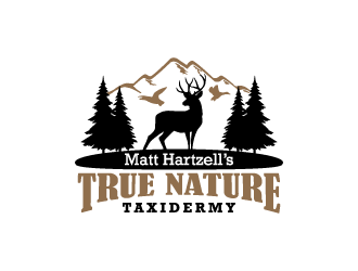 Matt Hartzell’s True Nature Taxidermy logo design by yurie