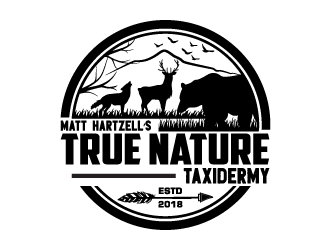 Matt Hartzell’s True Nature Taxidermy logo design by dchris