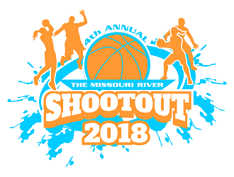 The 4th Annual Missouri River Shootout 2018 logo design by Republik