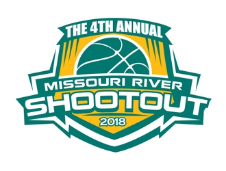 The 4th Annual Missouri River Shootout 2018 logo design by DreamLogoDesign