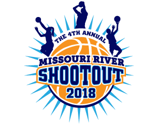 The 4th Annual Missouri River Shootout 2018 logo design by scriotx