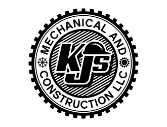 KJs Mechanical and Construction LLC logo design by Dakon