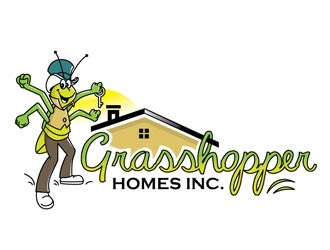 Grasshopper Homes Inc. logo design by shere