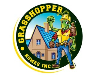 Grasshopper Homes Inc. logo design by shere