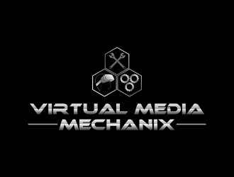 Virtual Media Mechanix logo design by beejo