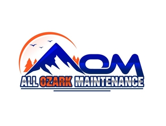 All Ozark Maintenance logo design by DreamLogoDesign
