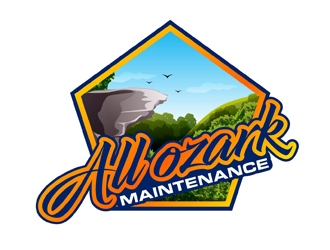 All Ozark Maintenance logo design by DreamLogoDesign