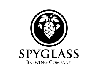 Spyglass Brewing Company logo design by AisRafa