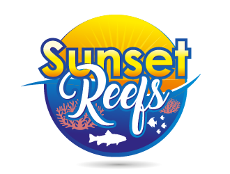 Sunset Reefs logo design by prodesign