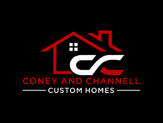 Coney and Channell custom homes  logo design by checx