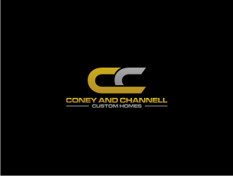 Coney and Channell custom homes  logo design by rief