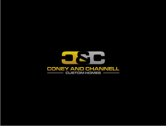 Coney and Channell custom homes  logo design by rief