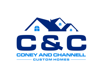 Coney and Channell custom homes  logo design by RIANW