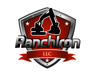 RanchIron LLC logo design by Dawnxisoul393