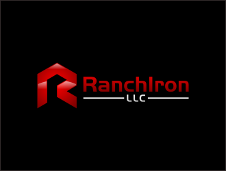 RanchIron LLC logo design by ubai popi