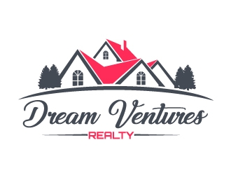 Dream Ventures Realty logo design by Dawnxisoul393