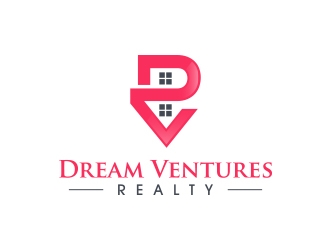 Dream Ventures Realty logo design by shernievz