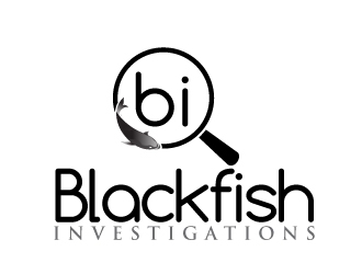 Blackfish Investigations logo design by Dawnxisoul393